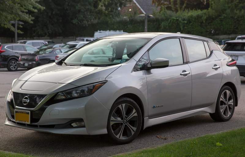 Nissan Leaf — zdjęcie ze zbiorów Wikimedia Commons