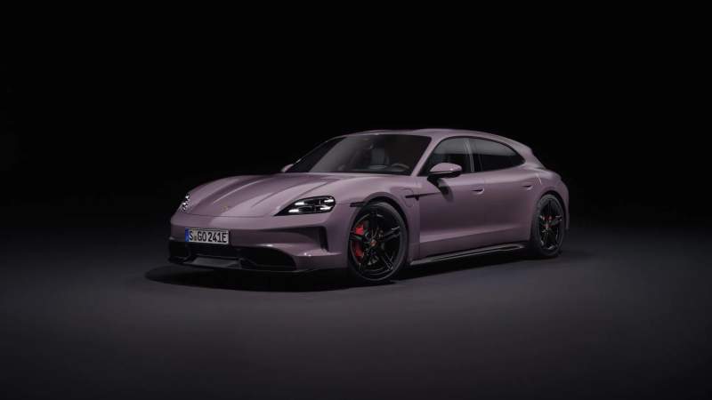 Porsche Taycan — ujęcie projektowe (design)